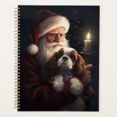 Cavalier King mit Weihnachtsfeiertag Planer (Vorderseite)