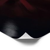 Cavalier King mit Weihnachtsfeiertag Poster (Ecke)