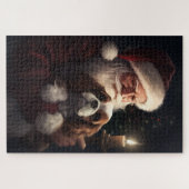 Cavalier King mit Weihnachtsfeiertag Puzzle (Horizontal)
