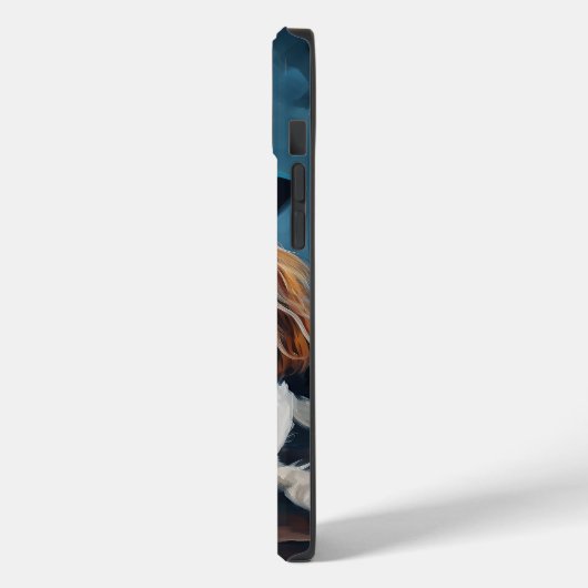 Cavalier King Pumpkins Halloween Beängstigend Case-Mate iPhone Hülle (Rückseite / Links)