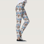 Cavalier King Winter Wonderland Christmas Joy Leggings (Rechts)