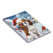 Cavalier King Winter Wonderland Christmas Joy Notizblock (Rechte Seite)