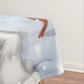 Cavalier King Winter Wonderland Christmas Joy Tischdecke (Beispiel)