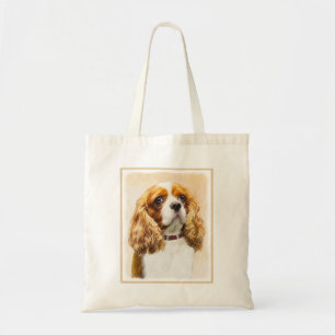 Cavalier König Charles Spaniel Original Malerei Tragetasche