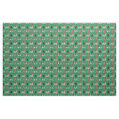 Cavalier König Charles Spaniel Zuckerrohrgrün Stoff (Yard (91,4 cm))