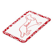 Cavalier Liebe Magnet (Linke Seite)