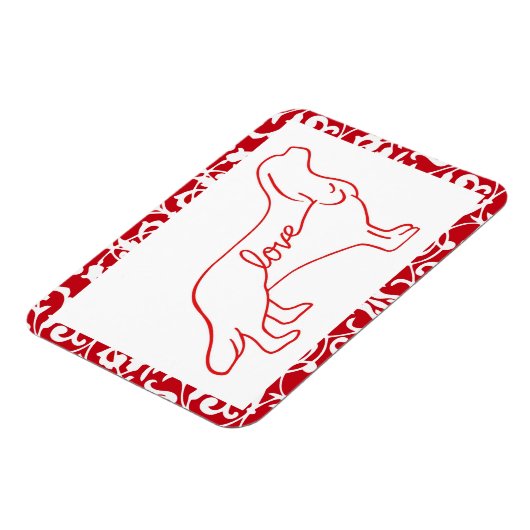 Cavalier Liebe Magnet (Linke Seite)