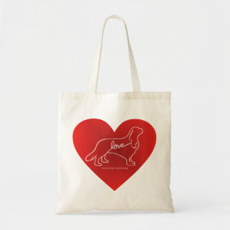 Cavalier Liebe Tote Bag Tragetasche