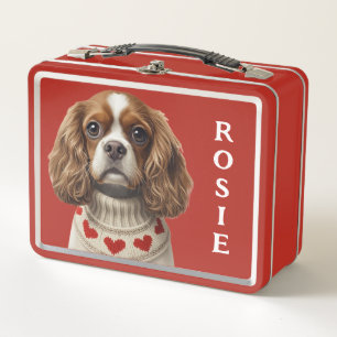Cavalier Love Heart Metall Brotdose