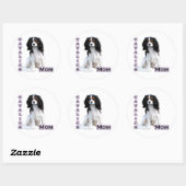 Cavalier Mama 4 - Aufkleber (Blatt)