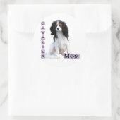 Cavalier Mama 4 - Aufkleber (Tasche)