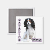 Cavalier Mama 4 - Magnet (Vorderseite/Rückseite)