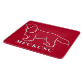 Cavalier MFCKCSC Schneidebrett (Ecke)