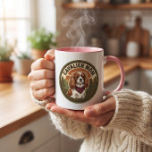 Cavalier-Mutter-Kaffeetasse | King Charles-Hundege Tasse