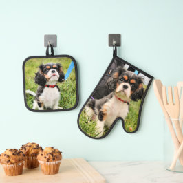 Cavalier Ofenhandschuh & Topflappen-Set