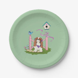 Cavalier Party Plate Pappteller