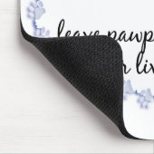 Cavalier Pawprints Mousepad (Ecke)