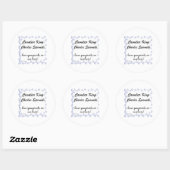 Cavalier Pawprints Sticker (Blatt)