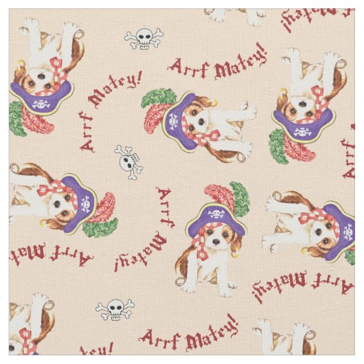 Cavalier Pirate Fabric Stoff (Nahaufnahme)
