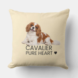 Cavalier – Pure Heart Throw Pillow Kissen