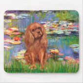 Cavalier (Ruby7) - Lilies 2 Mousepad (Vorne)