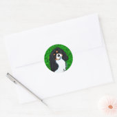 Cavalier Spaniel Classic Round Sticker (Umschlag)