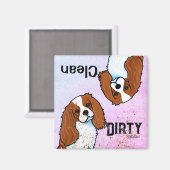 Cavalier Spaniel Geschirrspüler Magnet (Vorderseite/Rückseite)