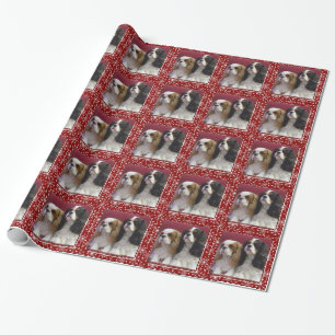 Cavalier Spaniel Holiday Wrapping Paper Geschenkpapier