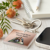 Cavalier Spaniel Popout Art, Keyring Schlüsselanhänger (Vorderseite rechts)