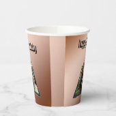 Cavalier Spaniel Popout Art,  Pappbecher (Links)