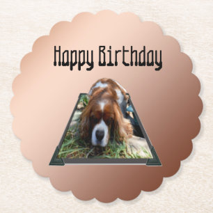 Cavalier Spaniel Popout Art, Untersetzer