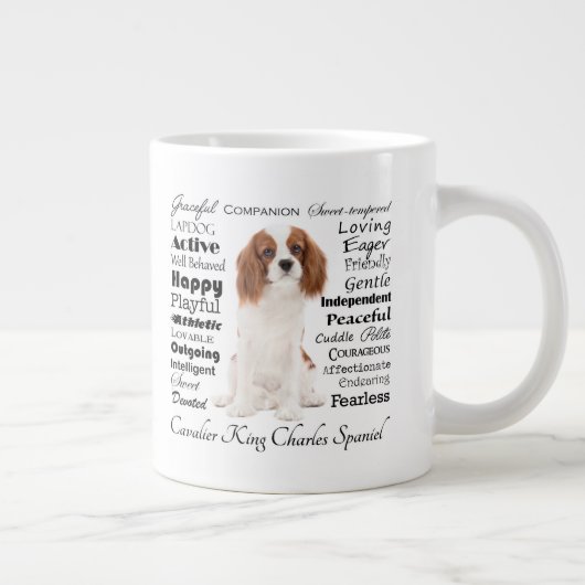 Cavalier Tracks Jumbo Tasse (Rechts)