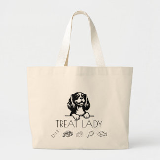 Cavalier "Treat Lady" Jumbo Stoffbeutel