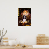 Cavalier (Tri0) - Königin Poster (Küche)