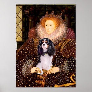 Cavalier (Tri0) - Königin Poster