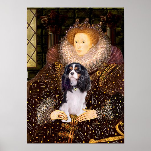 Cavalier (Tri0) - Königin Poster (Vorne)