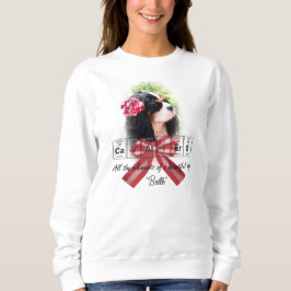 Cavalier Tricolor Dog Lovers Weihnachtssüßer Sweatshirt