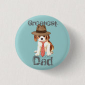 Cavalier Vater Button (Vorderseite)
