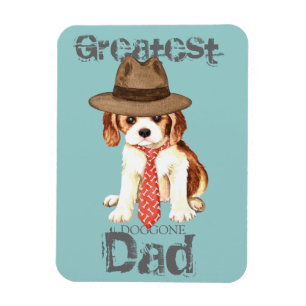 Cavalier Vater Magnet