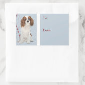 Cavalier Weihnachtsgeschenke Stickers (Tasche)