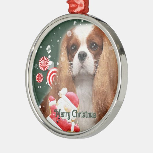 Cavalier Weihnachtsschmuck (Links)