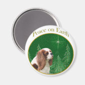 Cavalier Weltfrieden Magnet (Vorderseite/Rückseite)