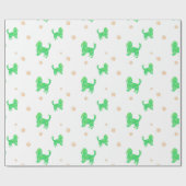 Cavalier Wrapping Paper – Minimal Green Gift Geschenkpapier (Flach)