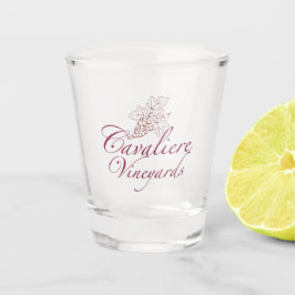 Cavaliere Vineyards Shot Glass Schnapsglas