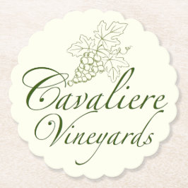 Cavaliere Vineyards Untersetzer (grün)
