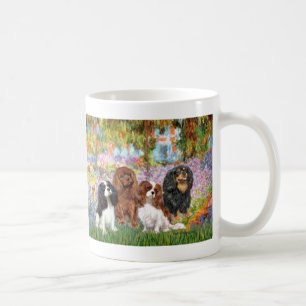 Cavaliers (4) - im Garten von Monet Kaffeetasse