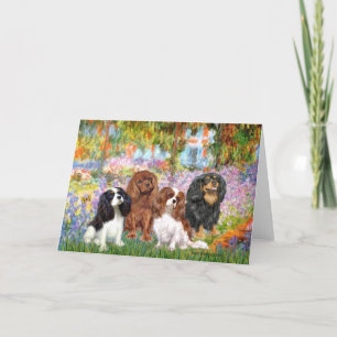 Cavaliers (4) - im Garten von Monet Karte