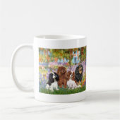 Cavaliers (4) - im Monet-Garten Kaffeetasse (Links)