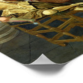 Cavaliers in einer Taverne Poster (Ecke)