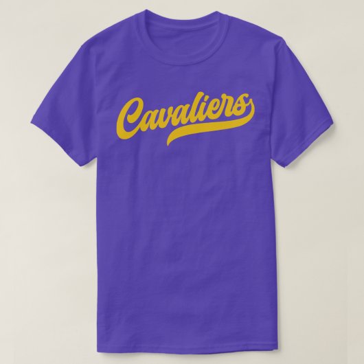 Cavaliers Retro Cavaliers Basketball T-Shirt (Design vorne)
